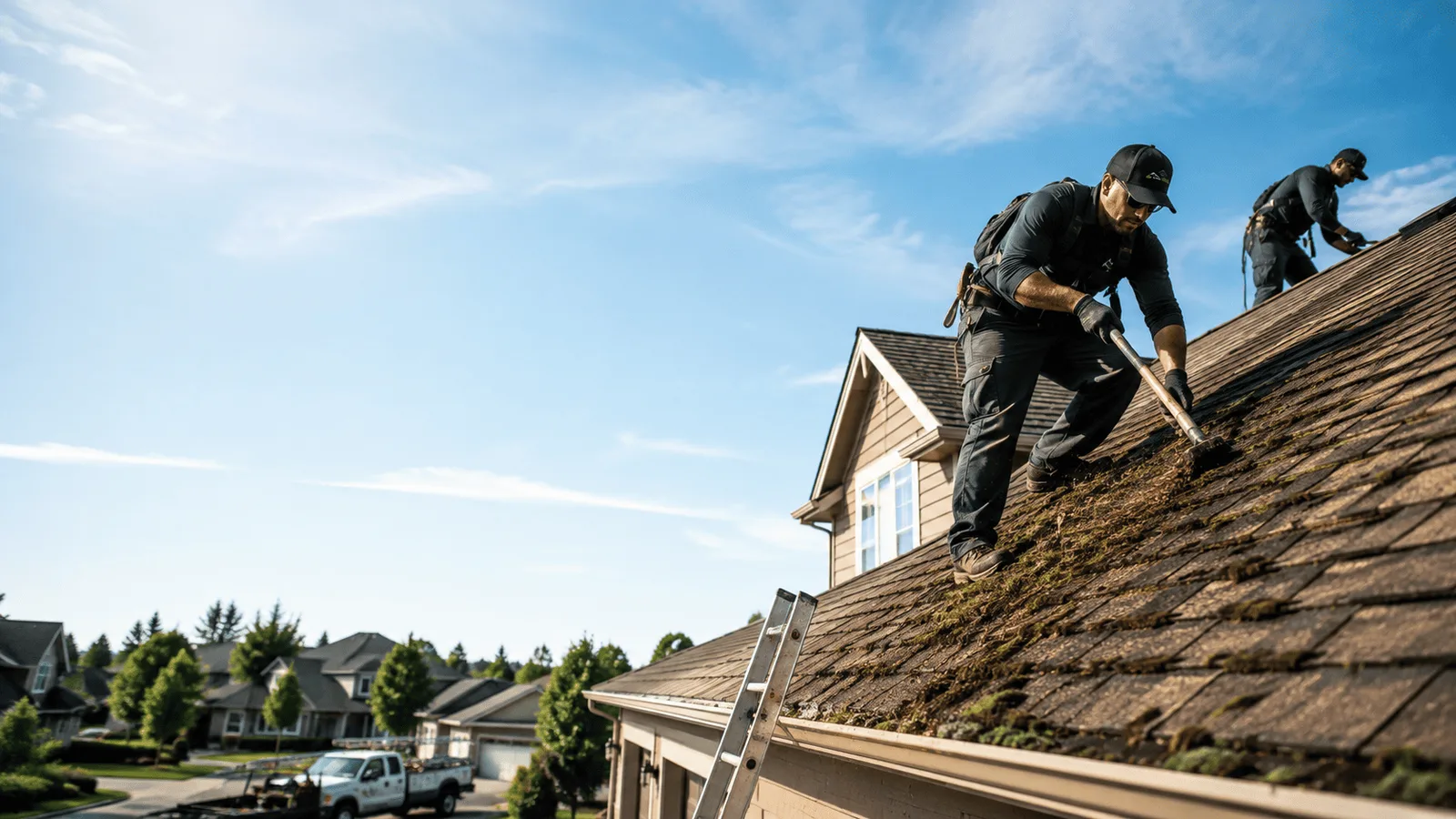 Roof Moss Removal in Chalfont, PA near me